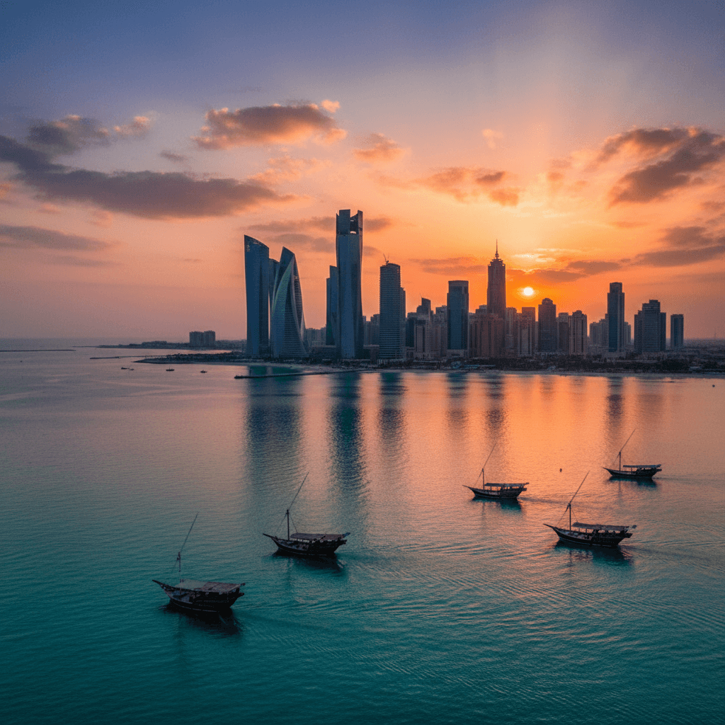 Skydiving in Bahrain
