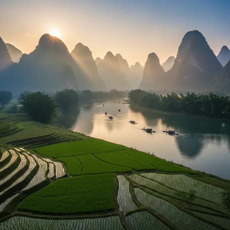 Skydiving in China