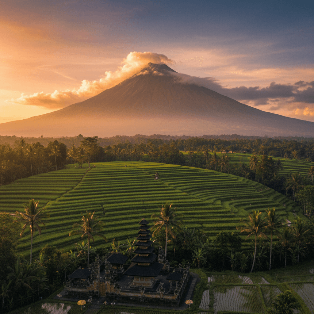 Skydiving in Indonesia