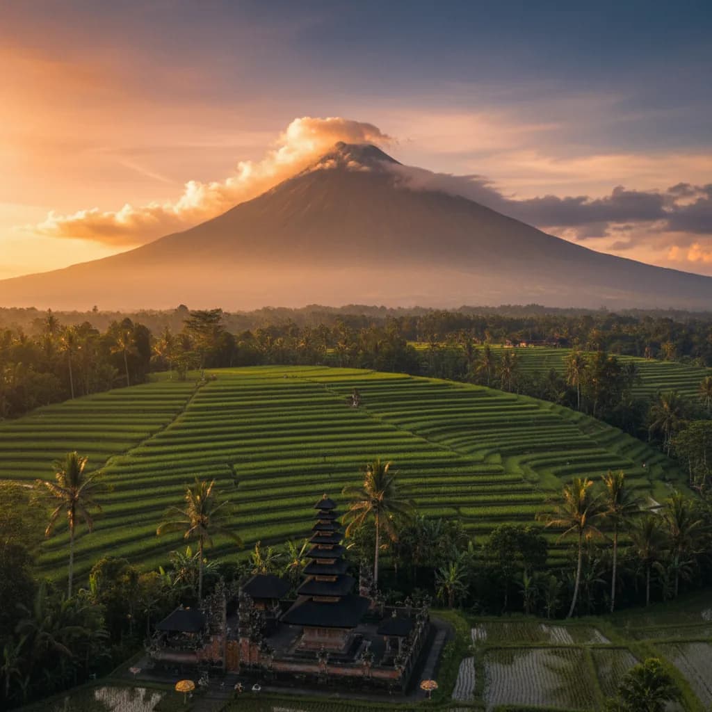 Skydiving in Indonesia