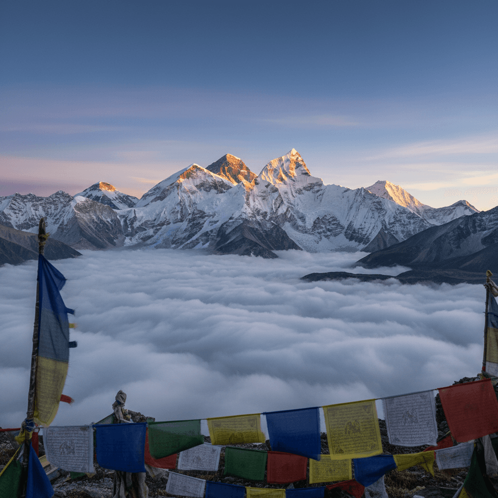 Skydiving in Nepal