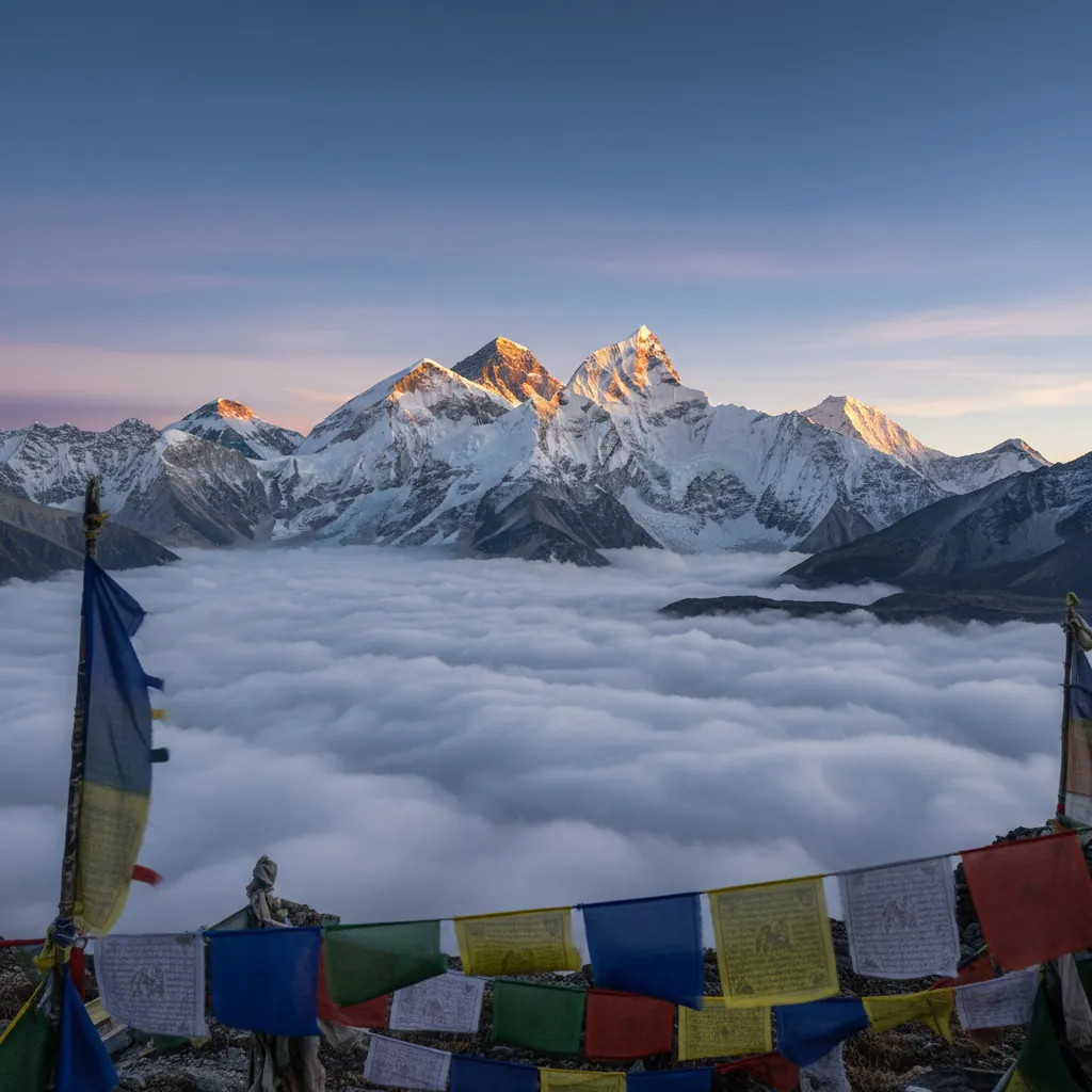 Skydiving in Nepal