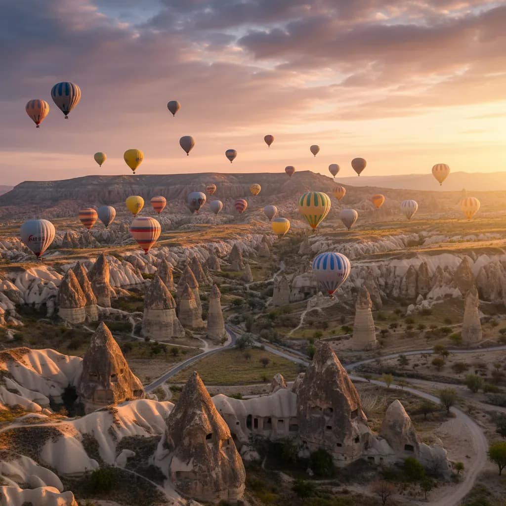 Skydiving in Turkey